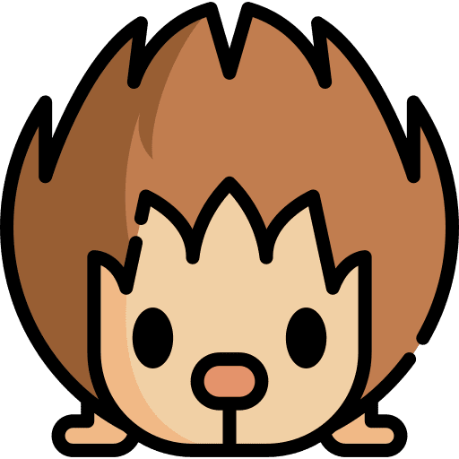 Hedgehog animal kingdom wildlife animals icon