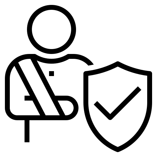 Accident security accident icon