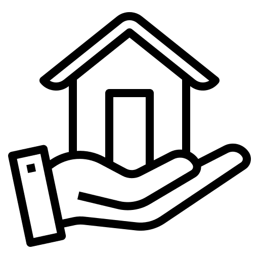 House house coverage insurance icon