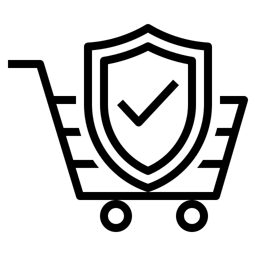 Shopping commerce supermarket commerce and shopping icon