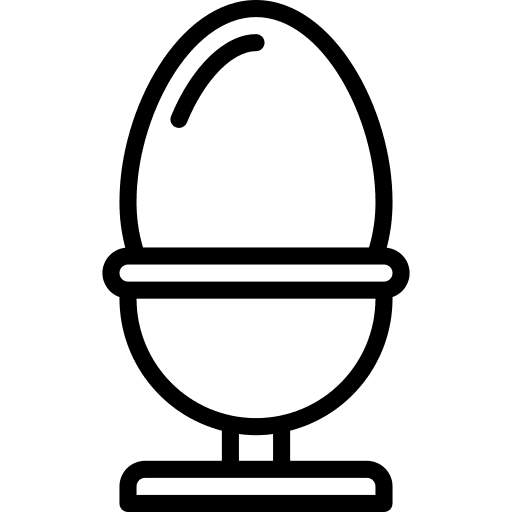 Egg boiled egg organic egg icon