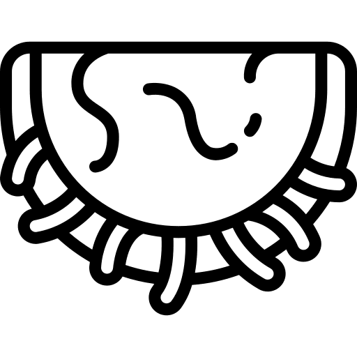 Omelette dinner tomato lunch icon