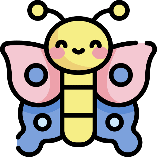 Butterfly healthcare and medical wings animals icon