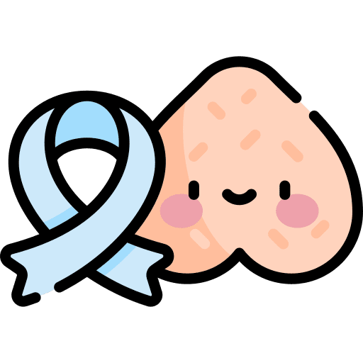 Testicles research awareness day cancer icon