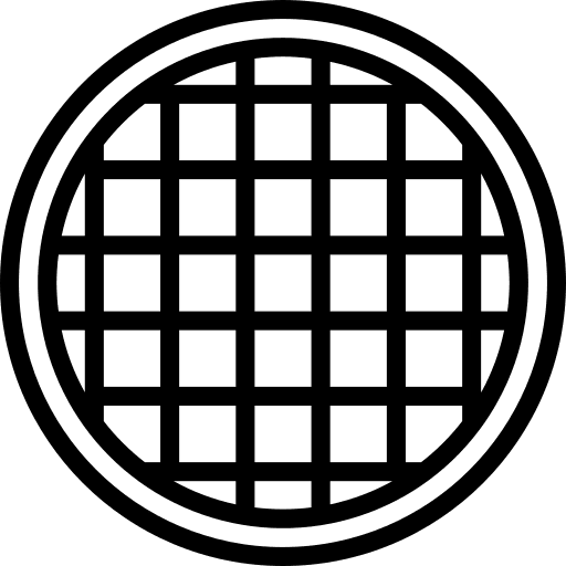 Waffle sweet waffle food and restaurant icon