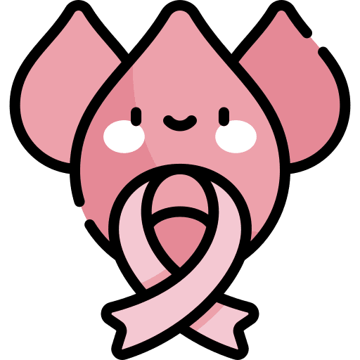 Blood cure ribbon healthcare and medical icon