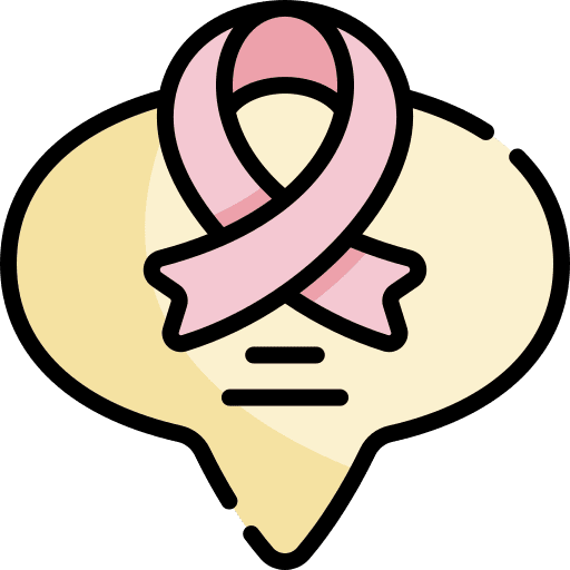 Conversation conversation cancer healthcare and medical icon