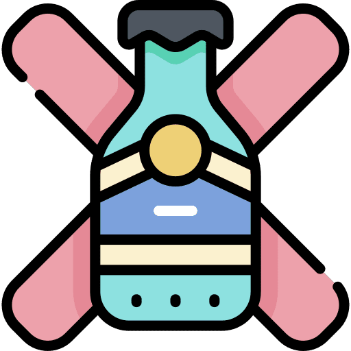 No drinking healthcare and medical forbidden no drink icon