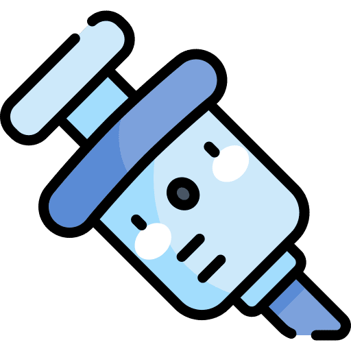 Syringe drugs medicine healthcare and medical icon