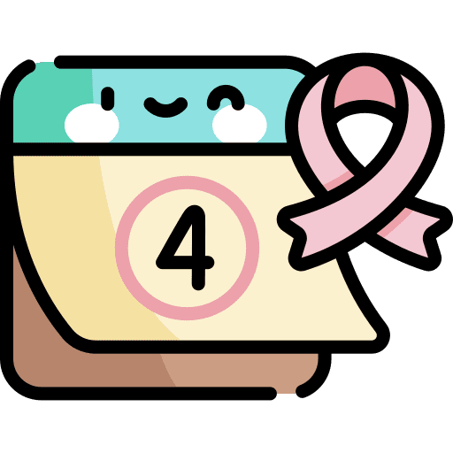 Calendar awareness day calendar cancer icon