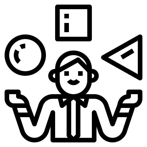 Capability business and finance strategy digital icon