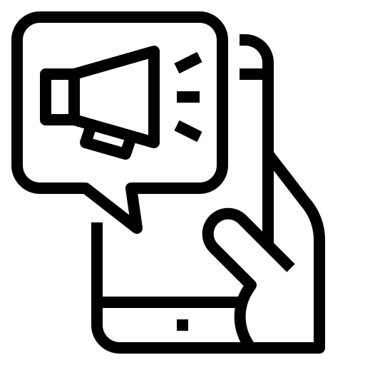 Content promotion digital business and finance icon