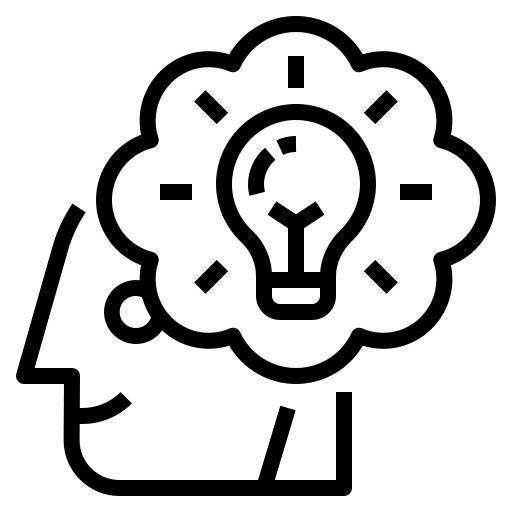 Innovation innovation business thinking icon