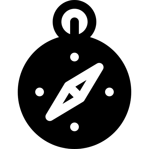 Compass highlight stories direction location icon