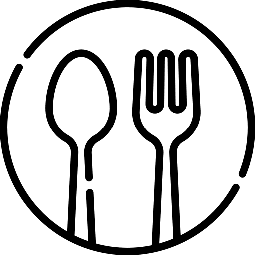 Cutlery food fork restaurant icon