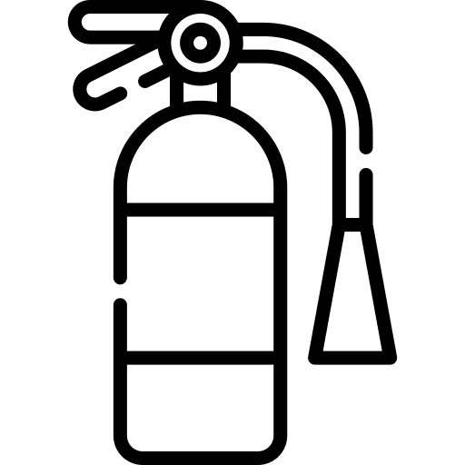 Extinguisher extinguisher emergency protection icon