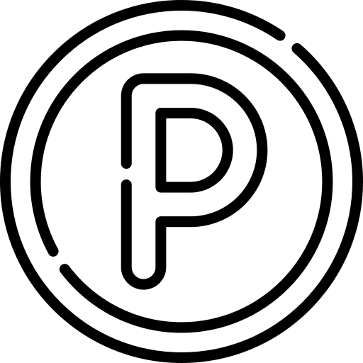 Parking sign car parking automobile icon