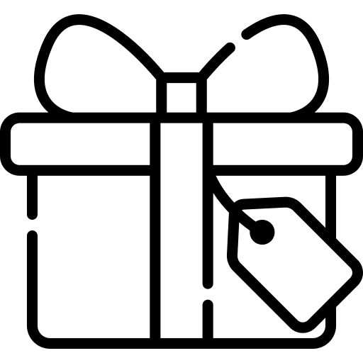 Gift birthday and party present surprise icon