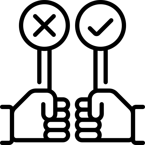 Debate conversation miscellaneous contact icon