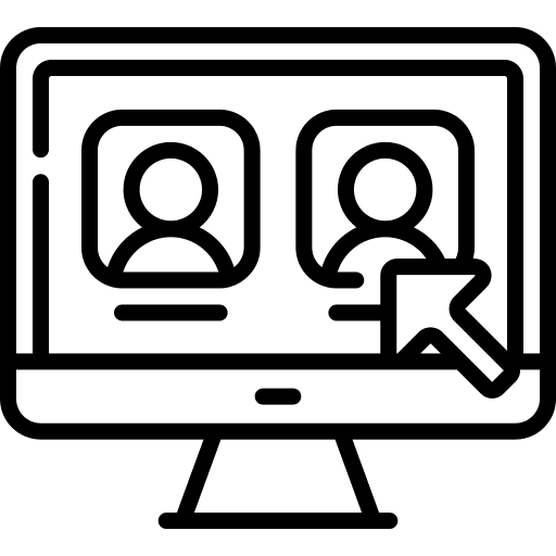 Online voting electronics voting online voting icon