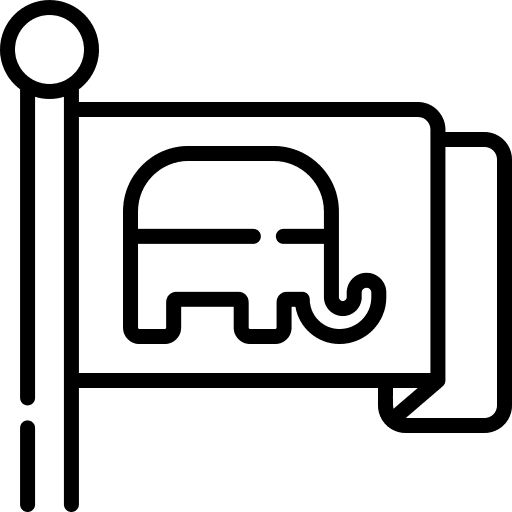 Republic miscellaneous elephant republic icon