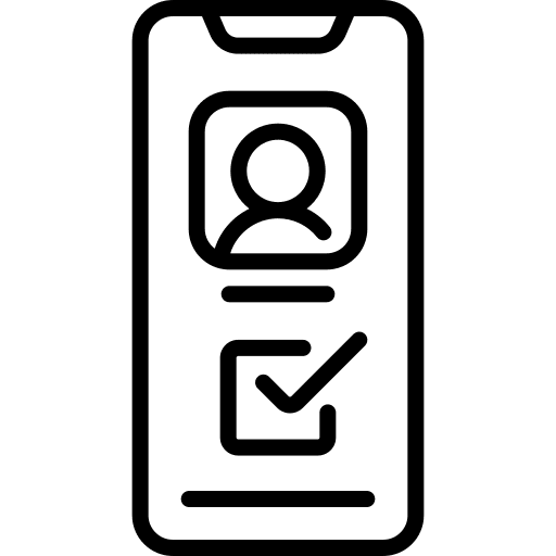 Vote voting online elections icon