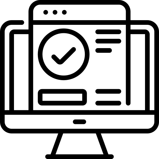 Voting miscellaneous monitor pc icon