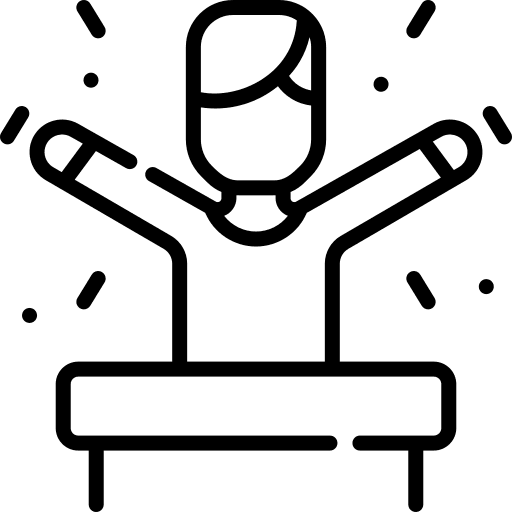 Winning person win candidate icon