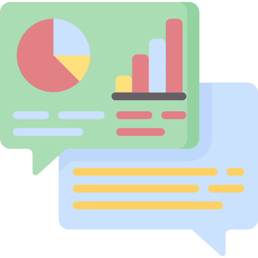 Conversation chat bubble comments speech icon