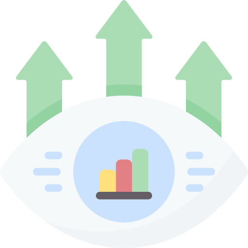 Vision electronics vision view icon