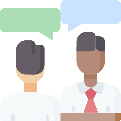Business multimedia chat speech bubble icon