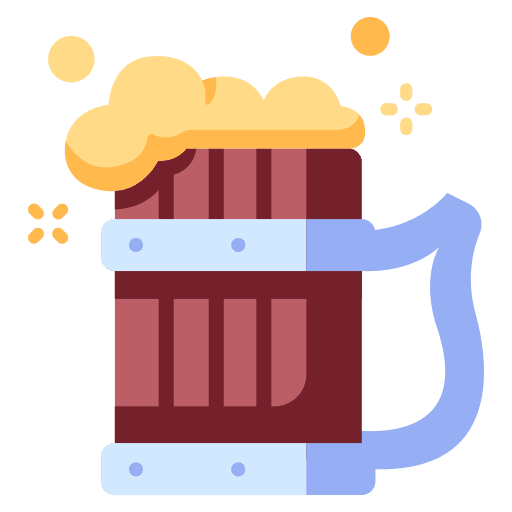 Beer beer mug vintage icon