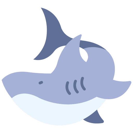 Shark water nature shark icon