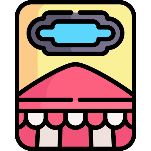 Poster entertainment announcement poster icon