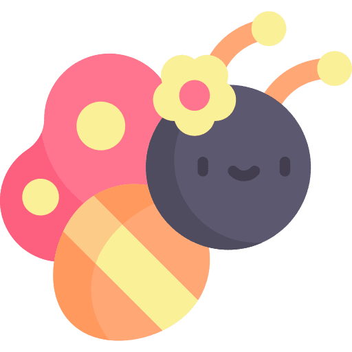 Butterfly insect spring animals icon