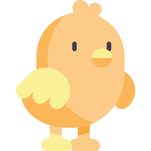 Chick chicken chick animal icon