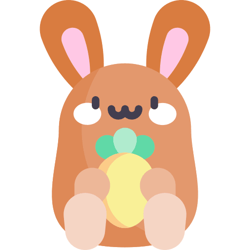 Rabbit animal kingdom rodents carrot icon