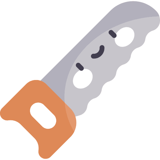 Saw electric chainsaw wood icon