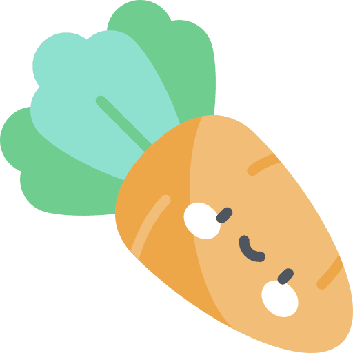 Carrot vegetarian healthy food food and restaurant icon