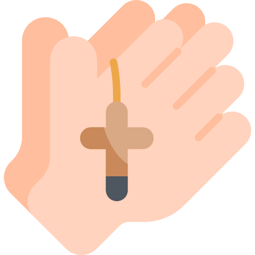 Pray cross pray prayer icon