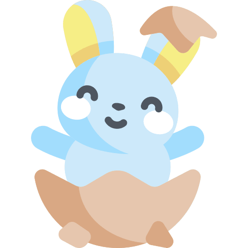 Easter bunny animals easter bunny mammal icon