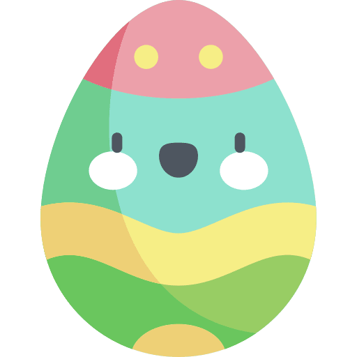 Easter egg egg easter egg food icon
