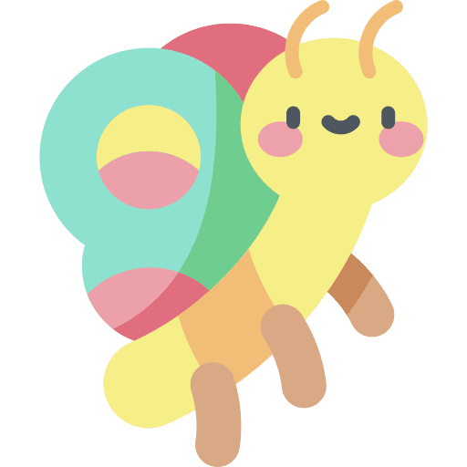 Butterfly animals holidays insect icon