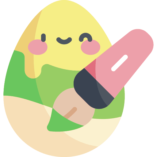 Painting painting easter egg easter icon