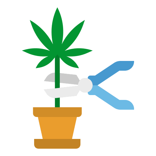 Harvest harvest weed cut icon