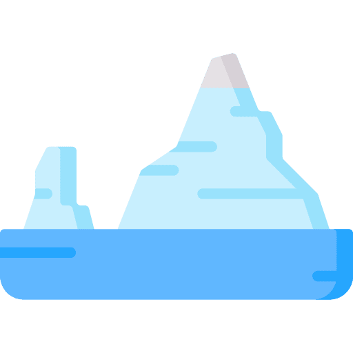 Mountain america cold mountain icon