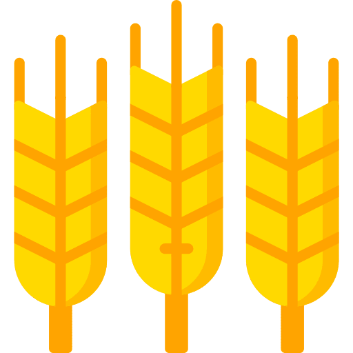 Wheat wheat farming wheat grain icon