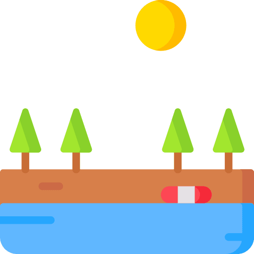 Beach beach nature sun icon