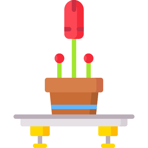 Flower nature plants plant pot icon