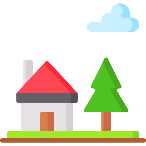 House nature house architecture and city icon